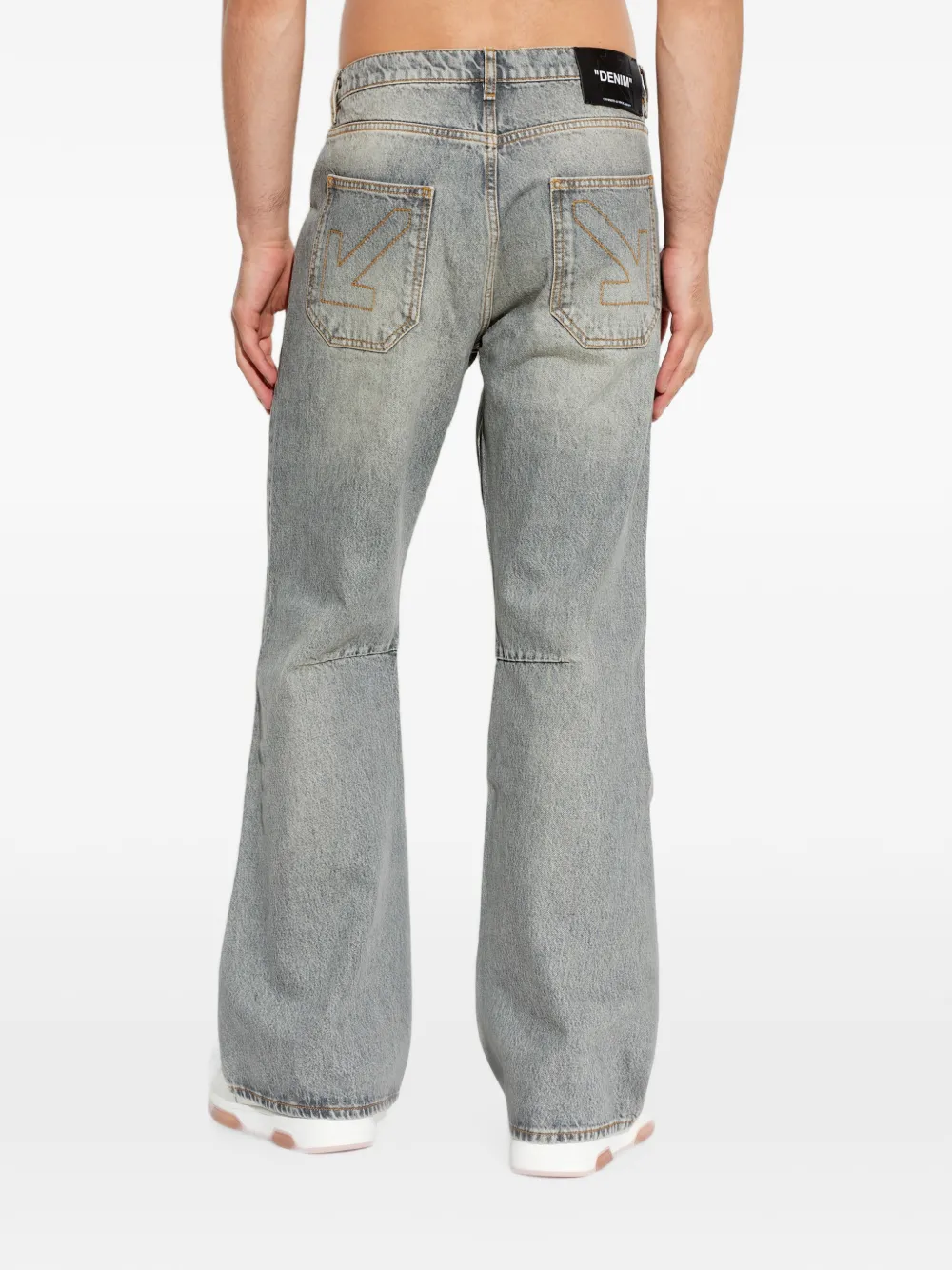 Off-White Flared jeans Blauw