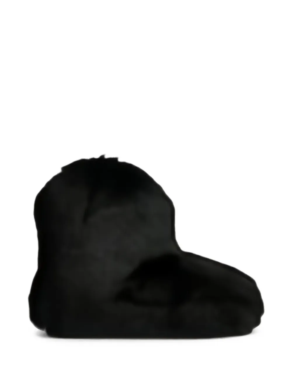 Stand Studio Maisie Faux-fur Ankle Boots In Black