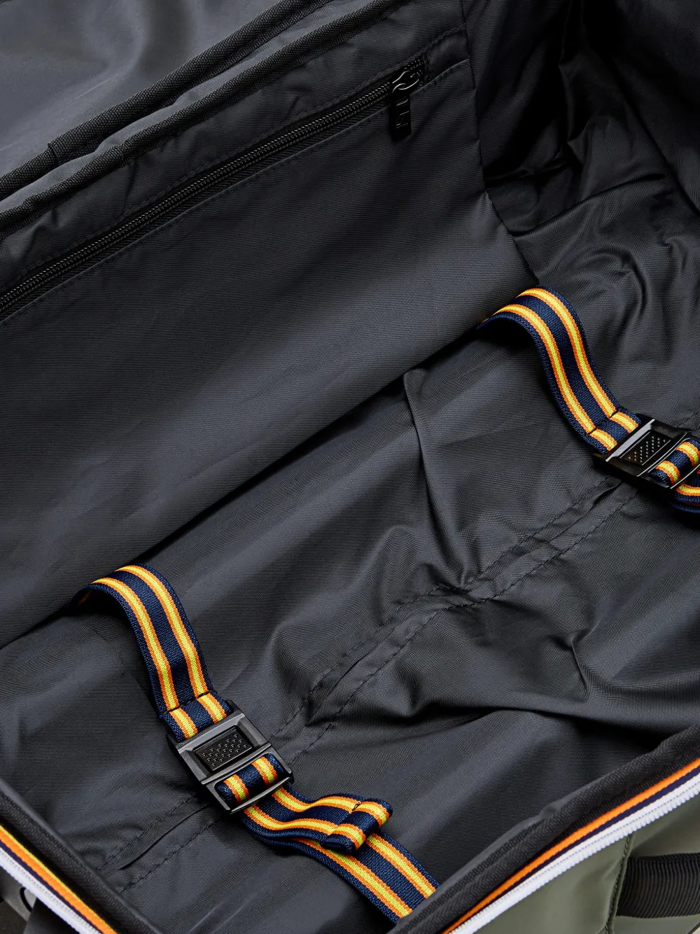 K-Way Koffer met logo-patch Groen