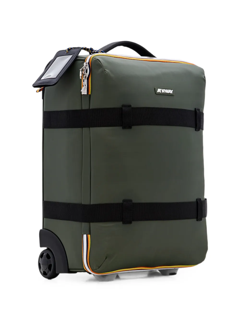 K-Way Koffer met logo-patch Groen