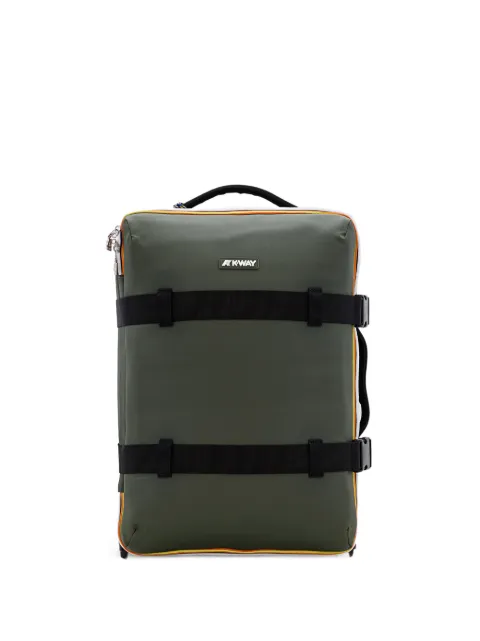 K-Way logo-patch suitcase