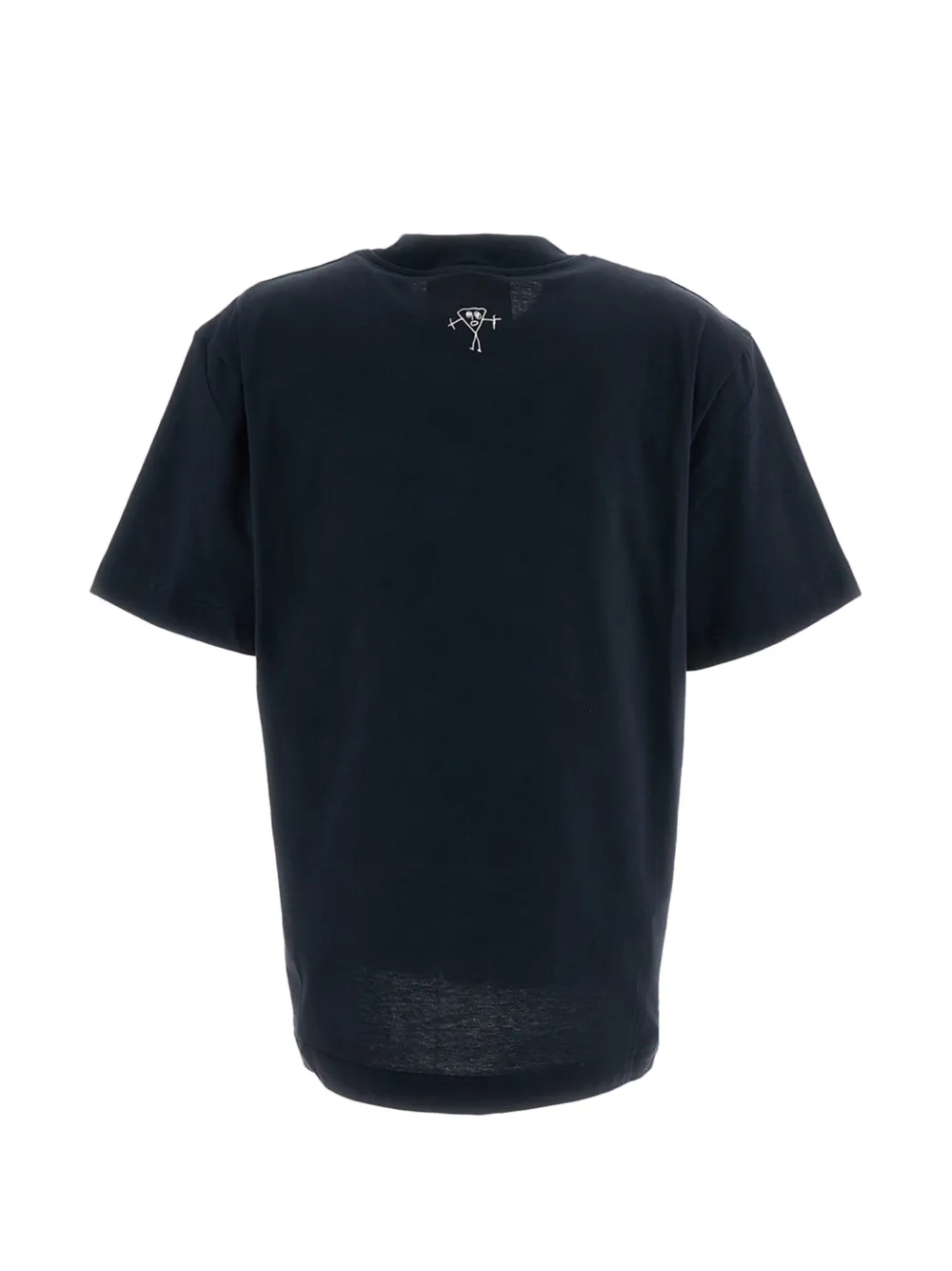 Plan C graphic-print T-shirt Blauw