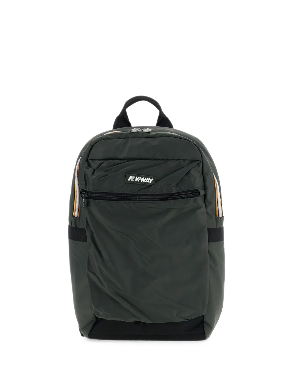 K-Way Laon logo-patch zip-fastening backpack | verde | Image 1