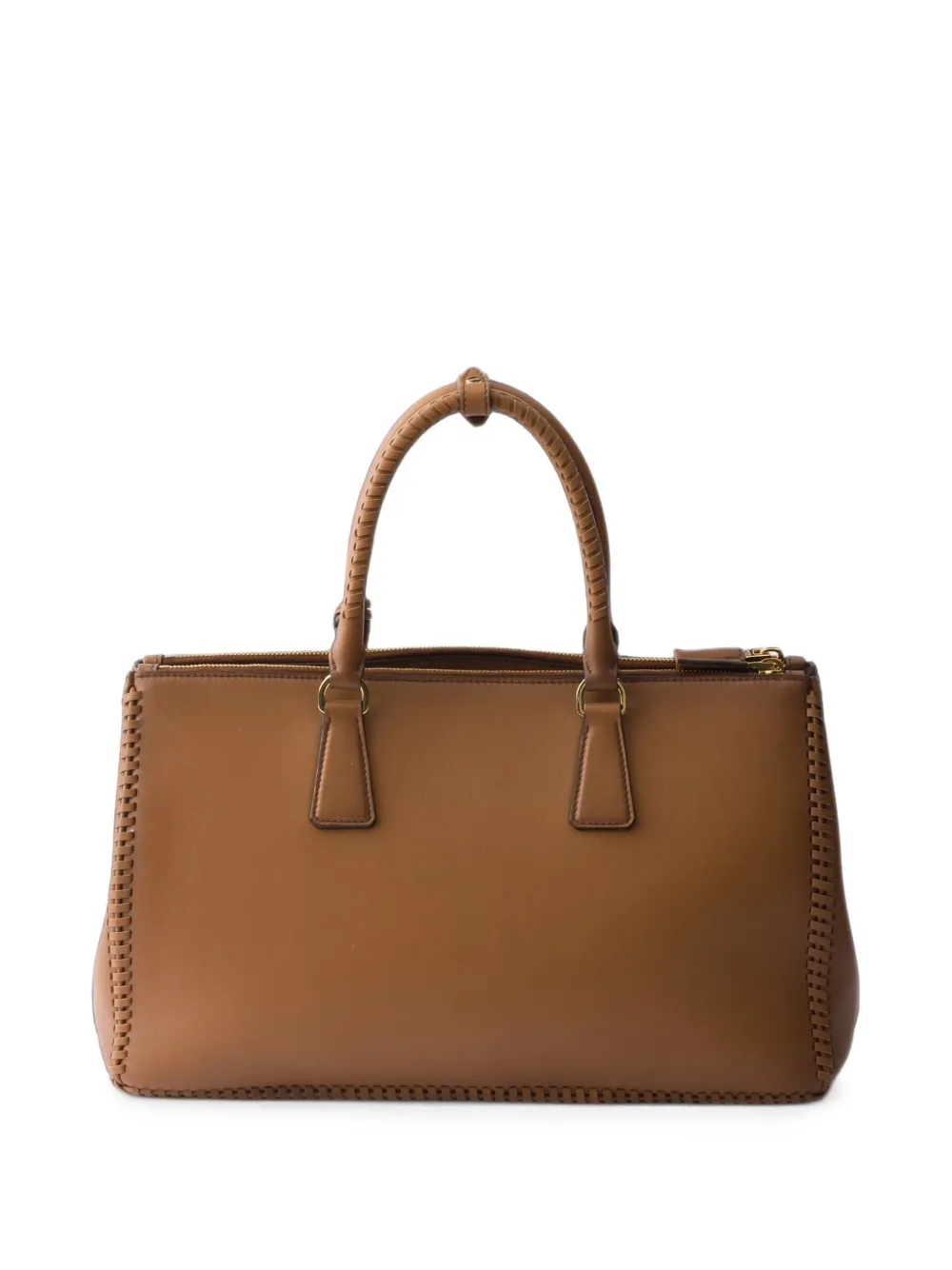 Prada Grote Galleria leren tas Bruin