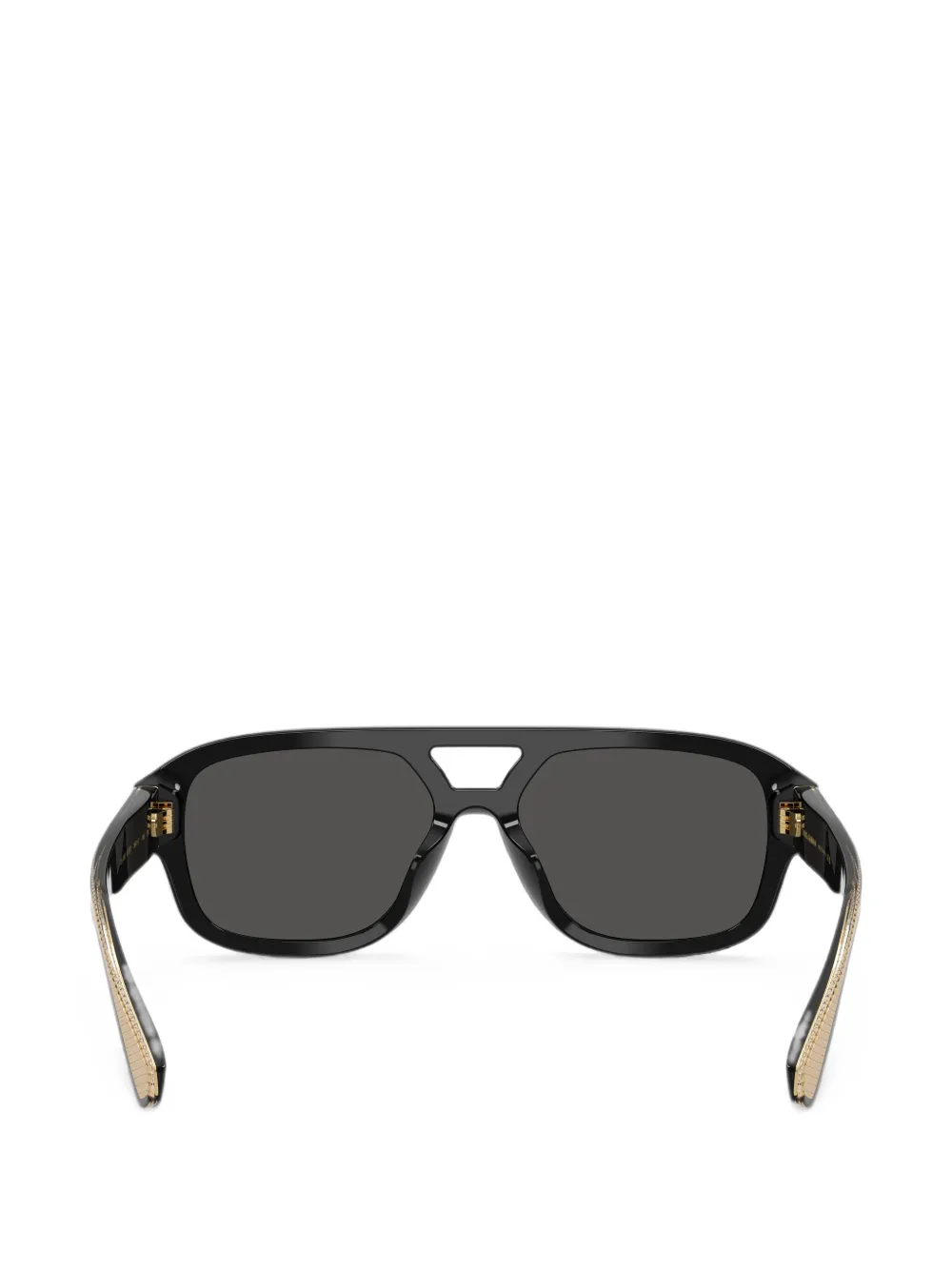 Dolce & Gabbana Eyewear Zonnebril met piloten montuur Zwart