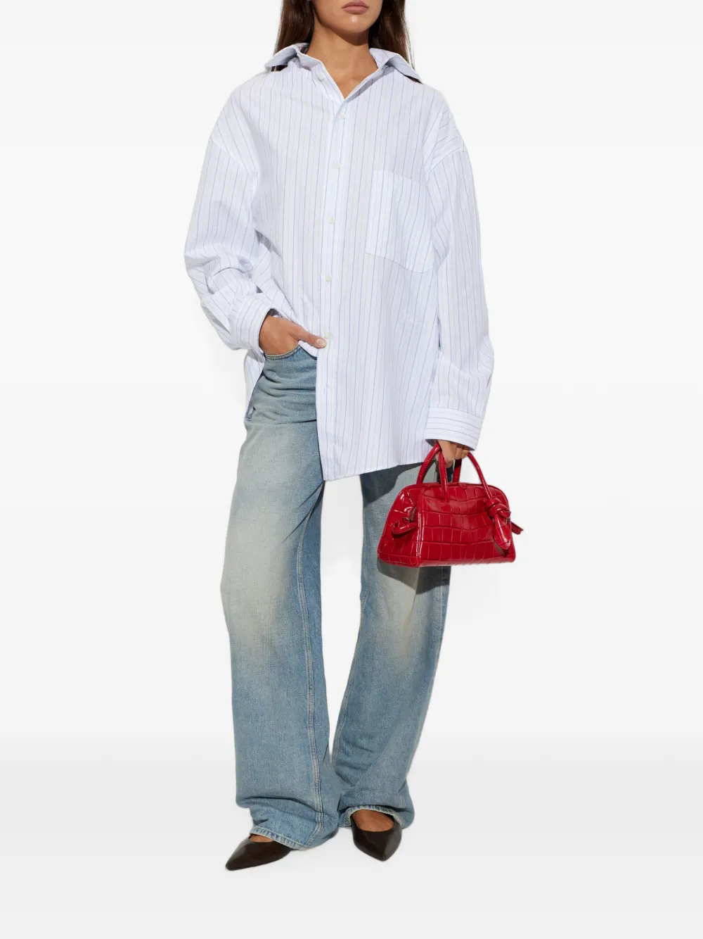 Jacquemus The Cuadro shirt Wit