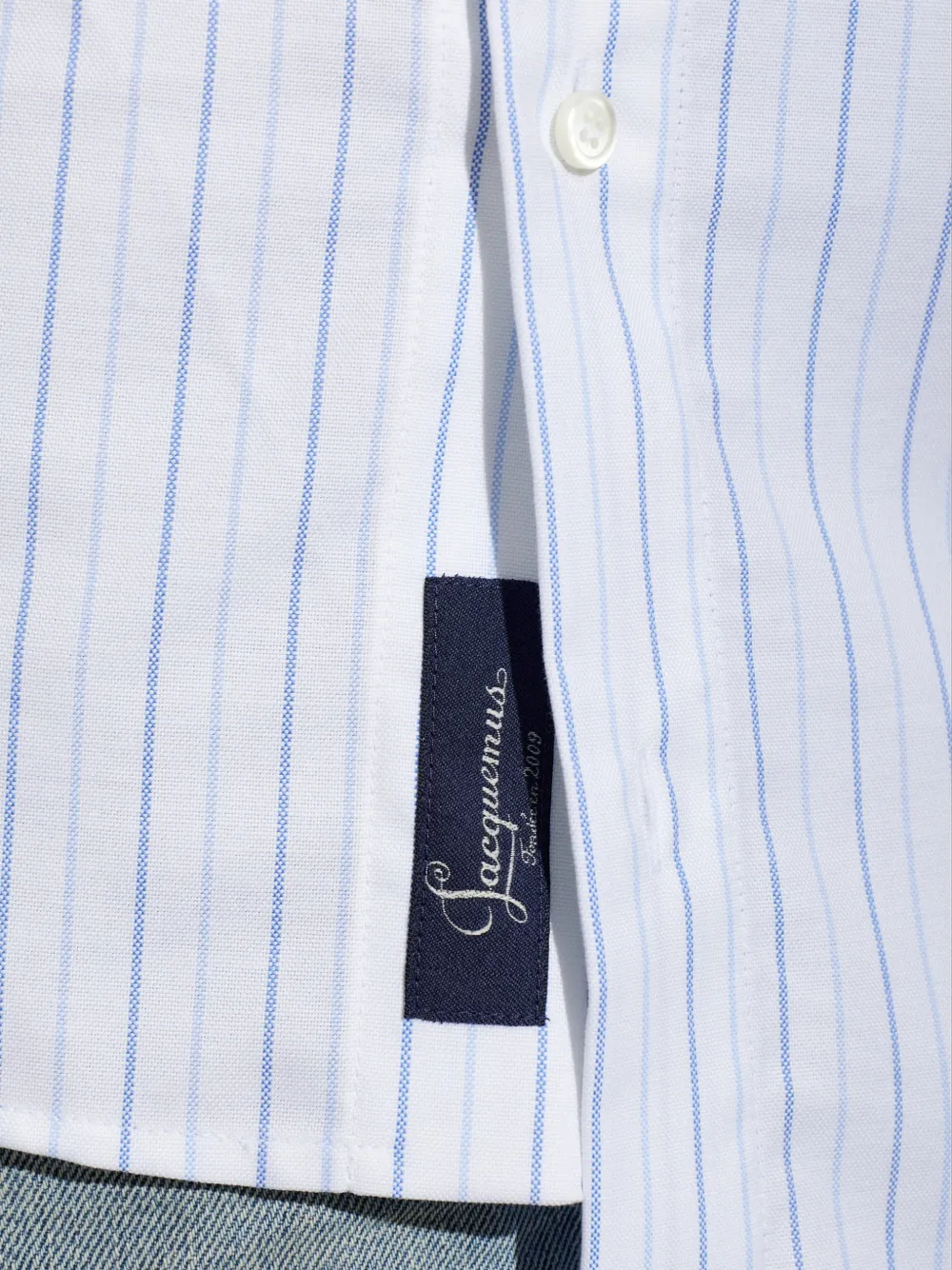 Jacquemus The Cuadro shirt Wit