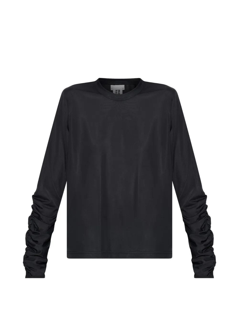 Noir Kei Ninomiya ruched long-sleeve top