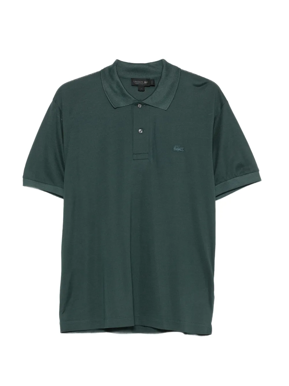 Lacoste Runway logo-embroidered polo shirt - Verde
