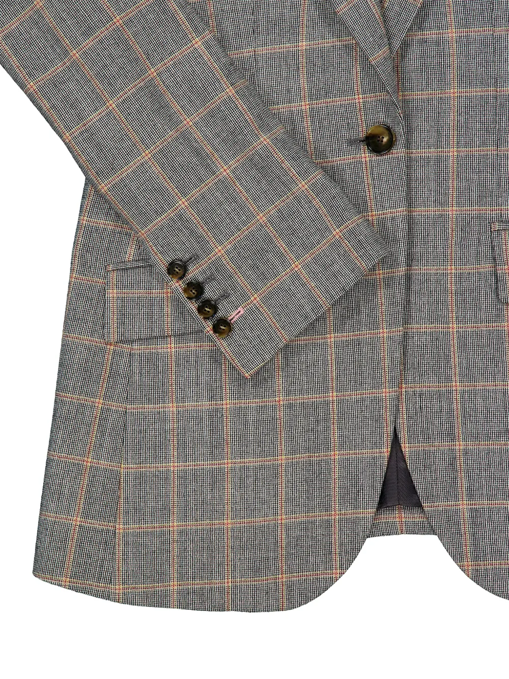 Stella McCartney Geruite blazer Grijs