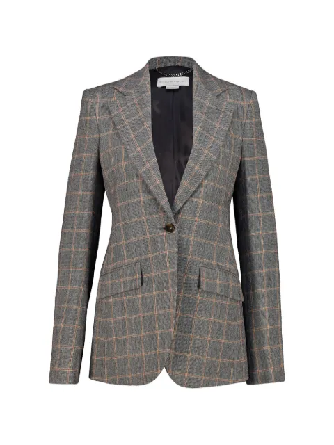 Stella McCartney Prince of Wales-check wool blazer