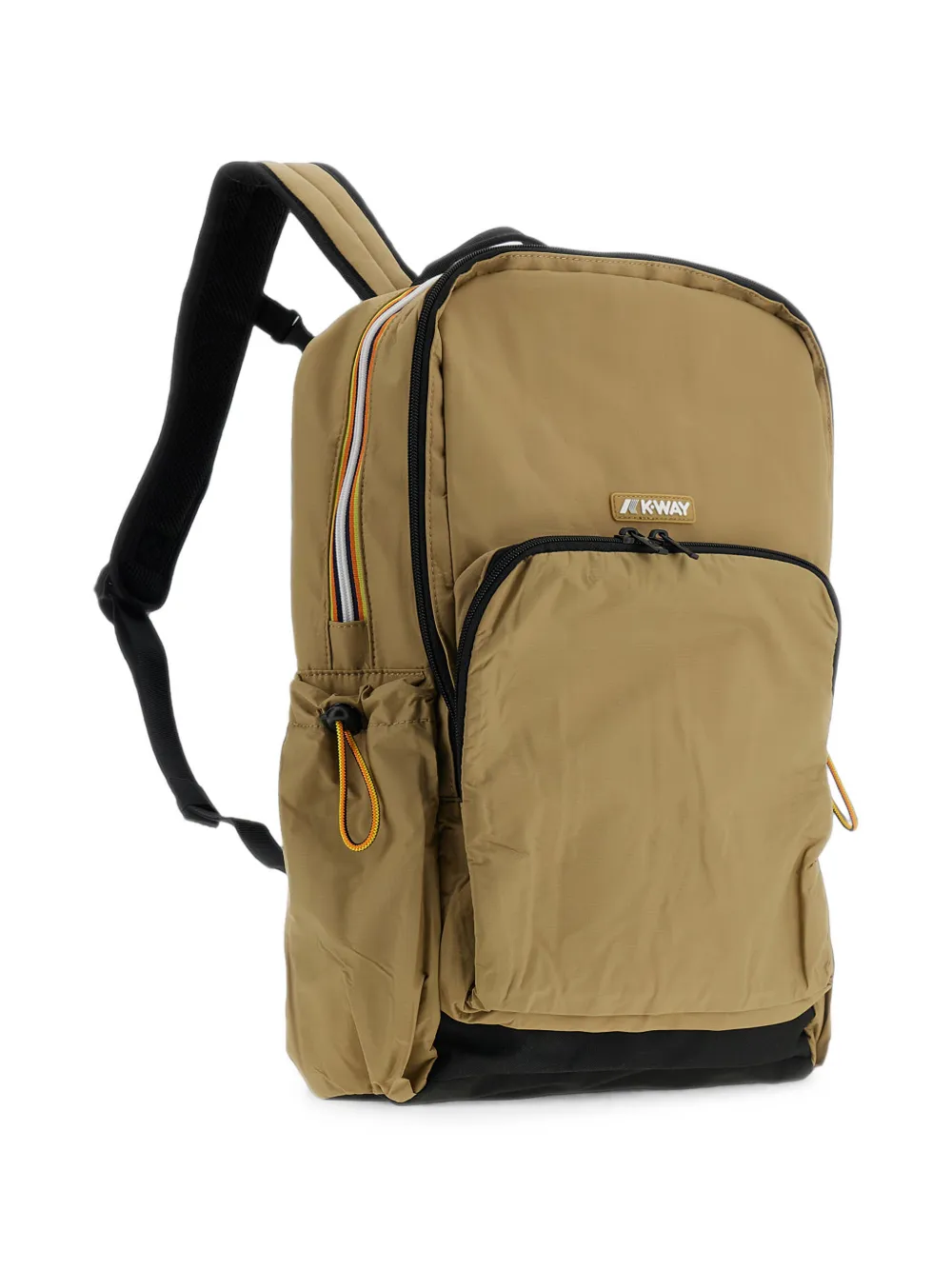K-Way Gizy rugzak met logo-patch Beige
