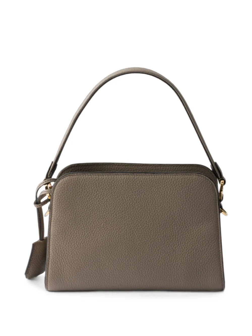 Prada Leren mini-handtas Grijs