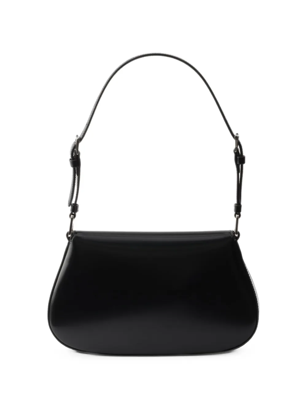 Prada Cleo leren schoudertas Zwart