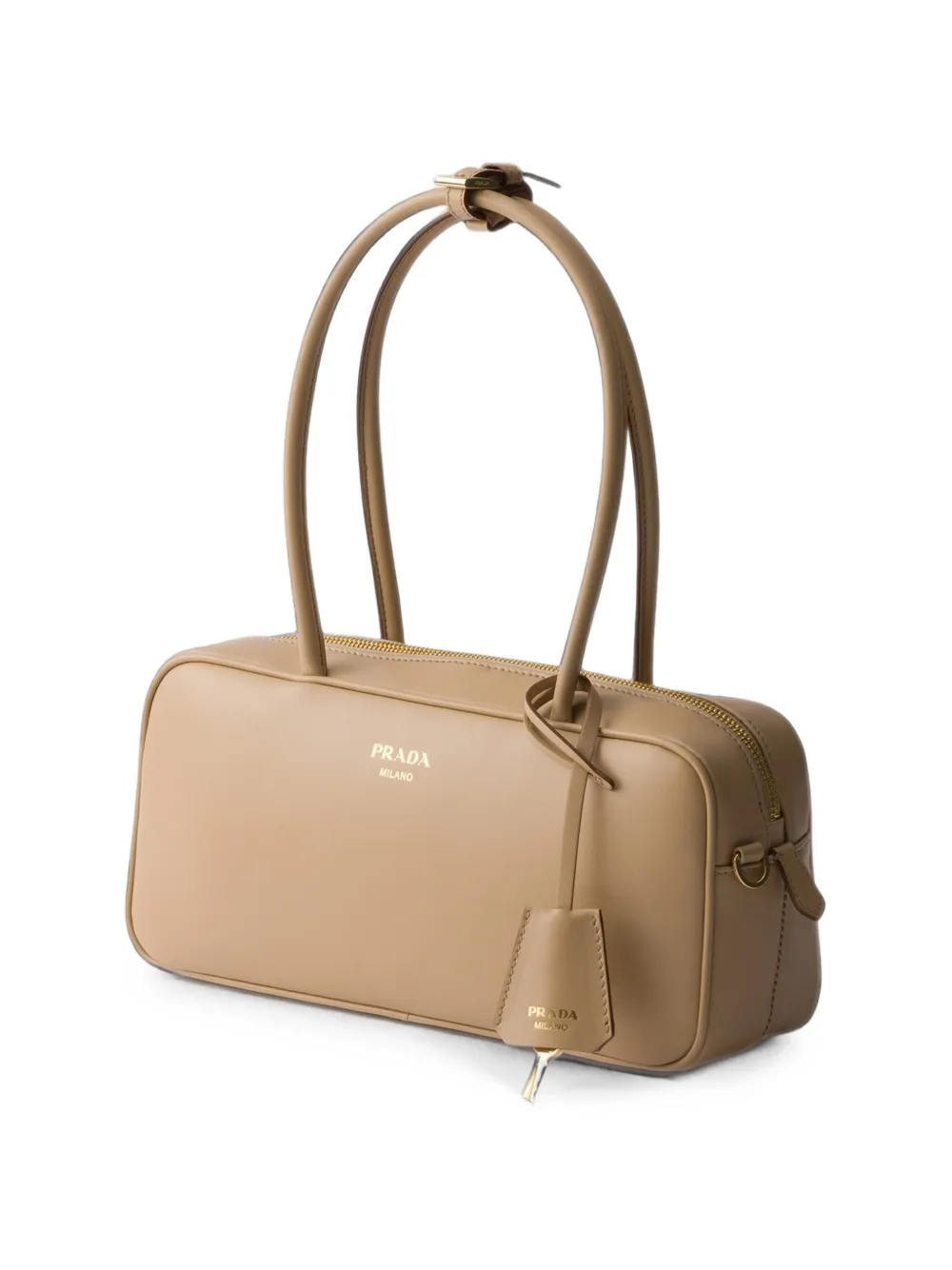 Prada Leren shopper Beige