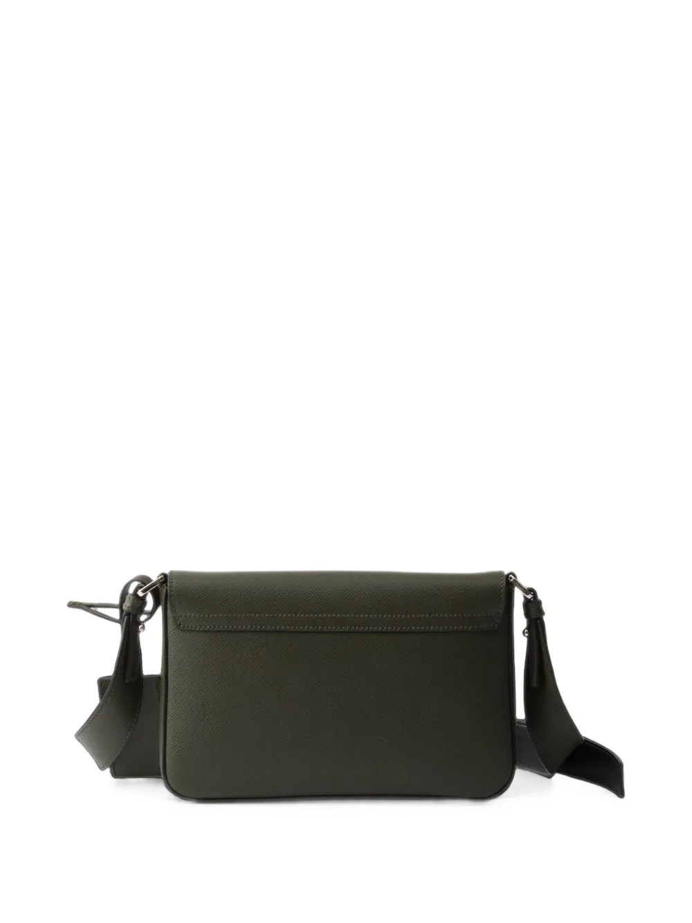 Prada Leren schoudertas Groen