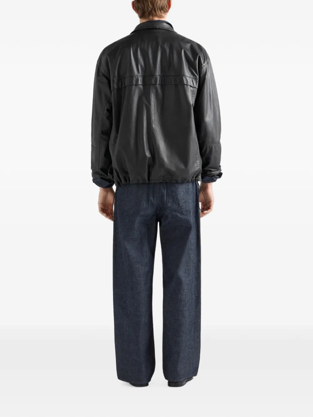 Prada Chambray broek Blauw