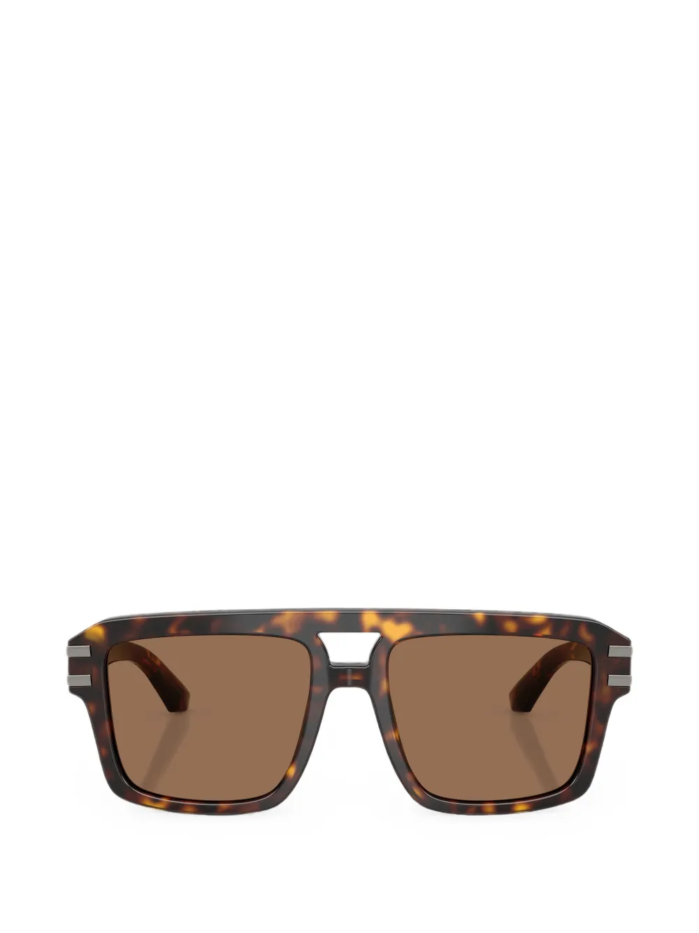 Dolce & Gabbana tortoiseshell-effect pilot sunglasses