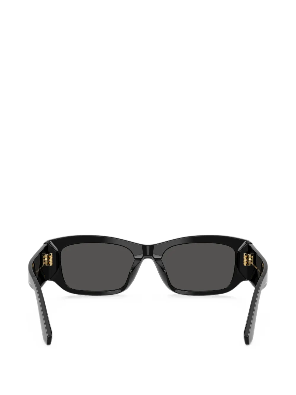 Dolce & Gabbana Eyewear Zonnebril met rechthoekig montuur Zwart