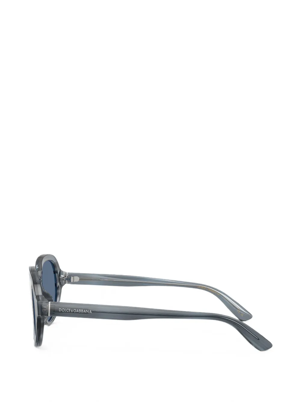 Dolce & Gabbana Eyewear Zonnebril met Phantos-montuur Grijs