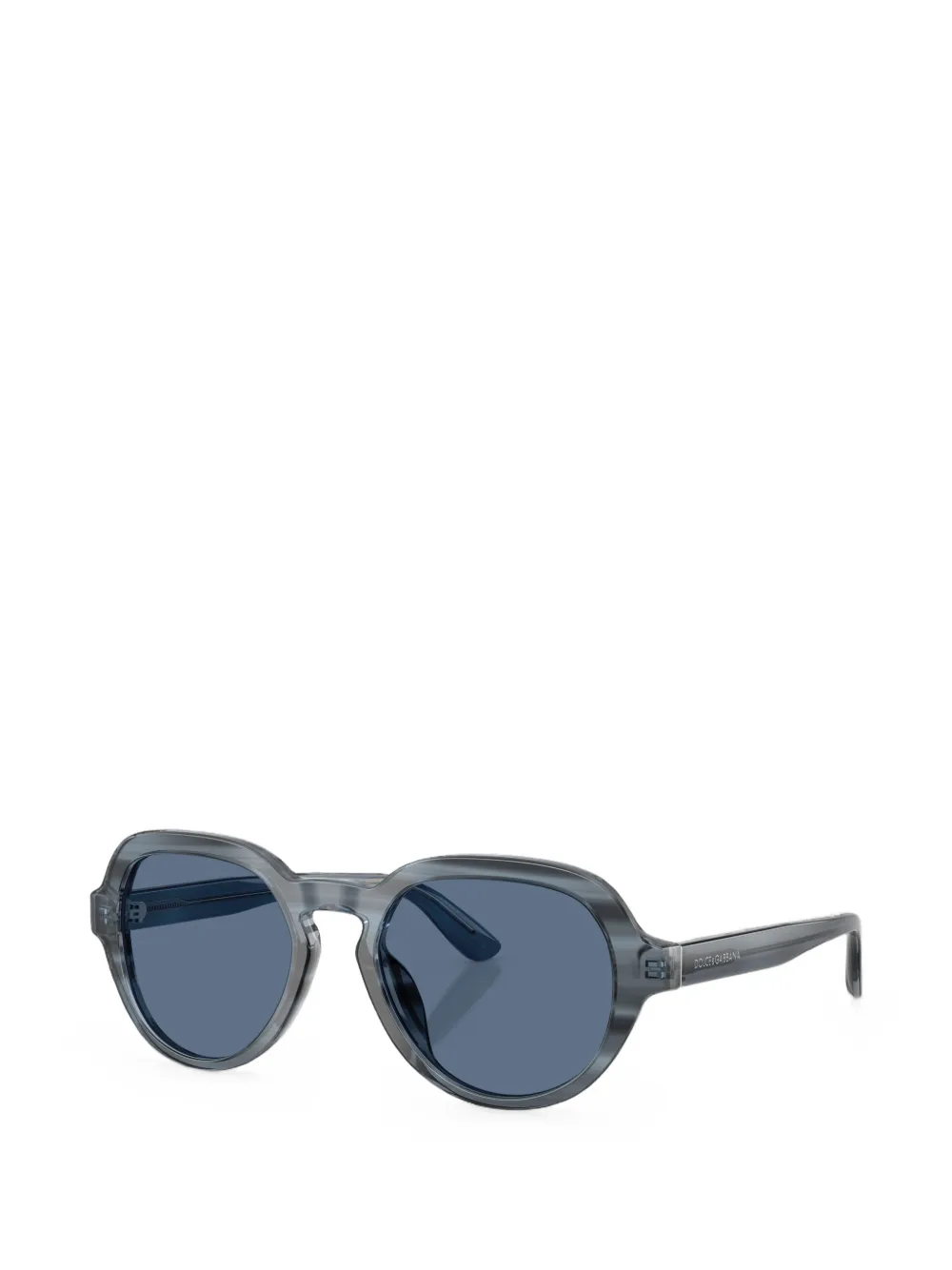 Dolce & Gabbana Eyewear Zonnebril met Phantos-montuur Grijs