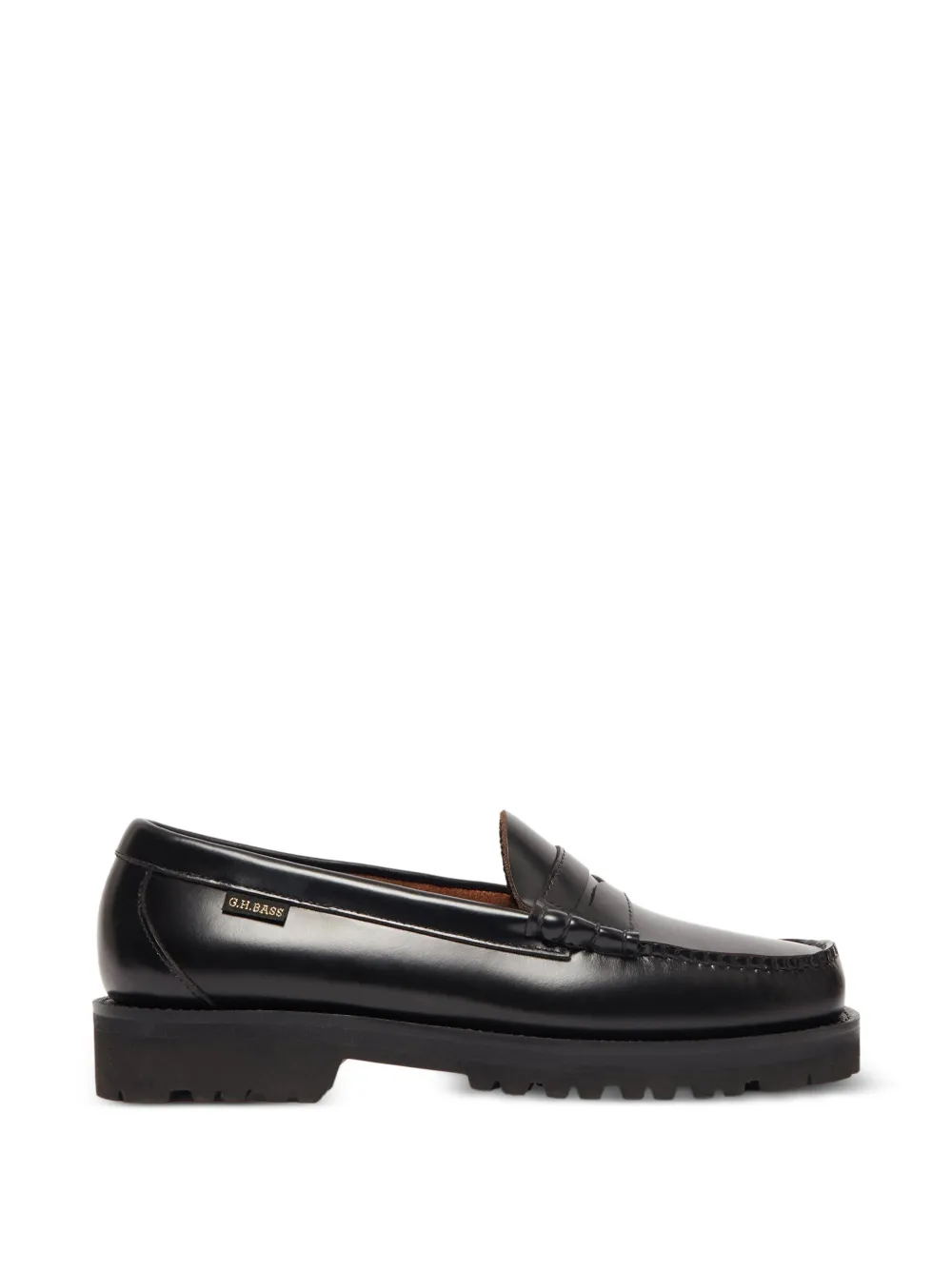 G.H.Bass Weejuns Lug Larson Penny-Loafer - Schwarz