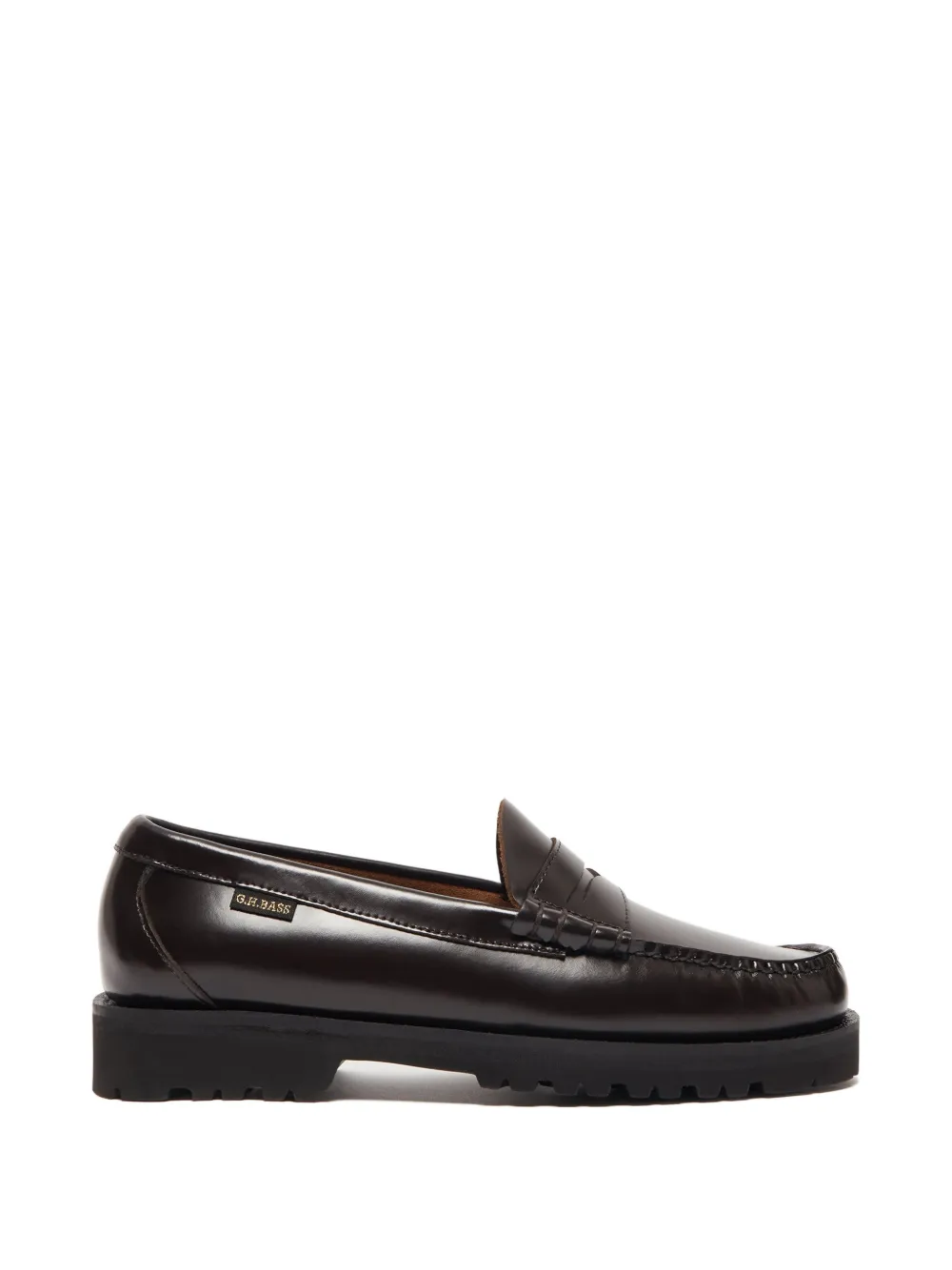 G.H.Bass Weejuns Lug Larson Penny-Loafer - Braun