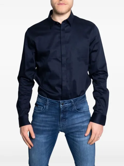 Armani Exchange slim-fit long-sleeve shirt