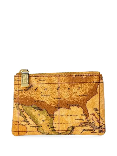 ALVIERO MARTINI 1° CLASSE Geo Map coin purse