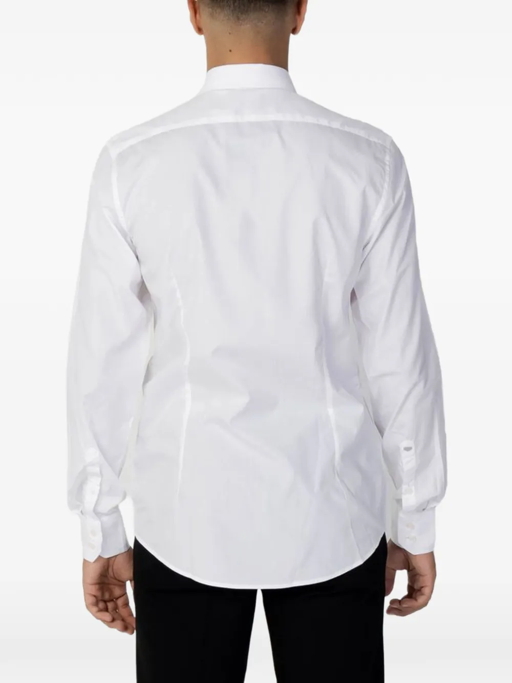 Antony Morato Napoli button-down overhemd met lange mouwen Wit