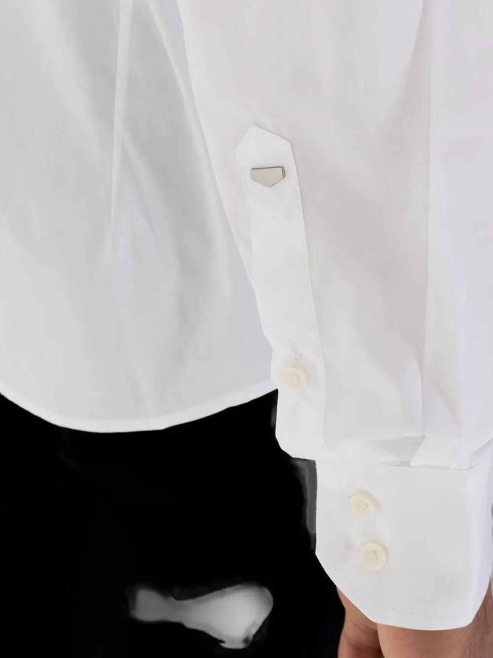 Antony Morato Napoli button-down overhemd met lange mouwen Wit
