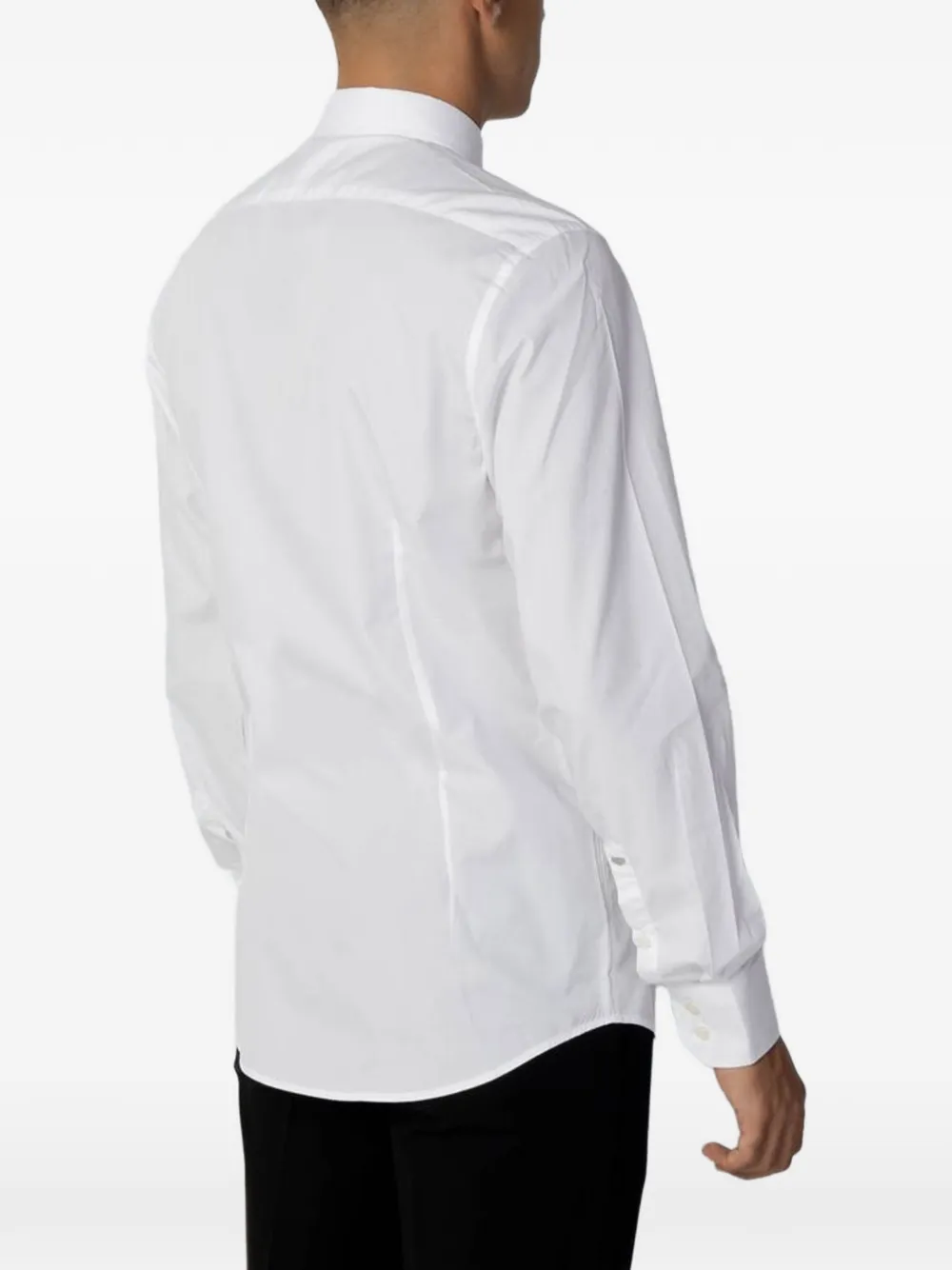 Antony Morato Napoli button-down overhemd met lange mouwen Wit