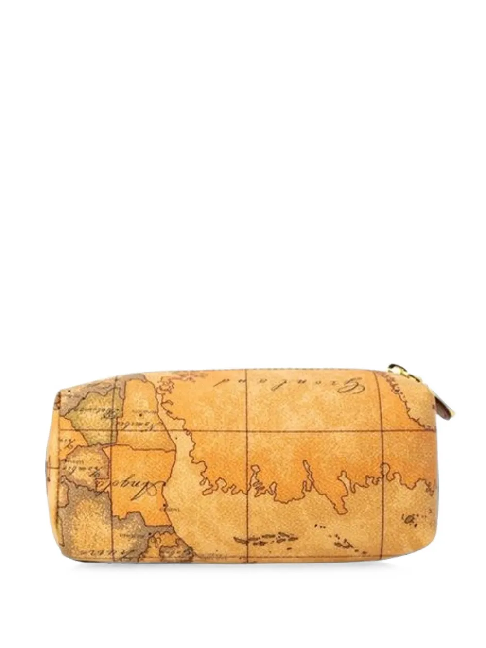 ALVIERO MARTINI 1° CLASSE medium Geo Classic cosmetic bag - Toni neutri
