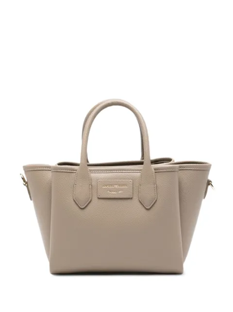 Emporio Armani logo-plaque tote bag