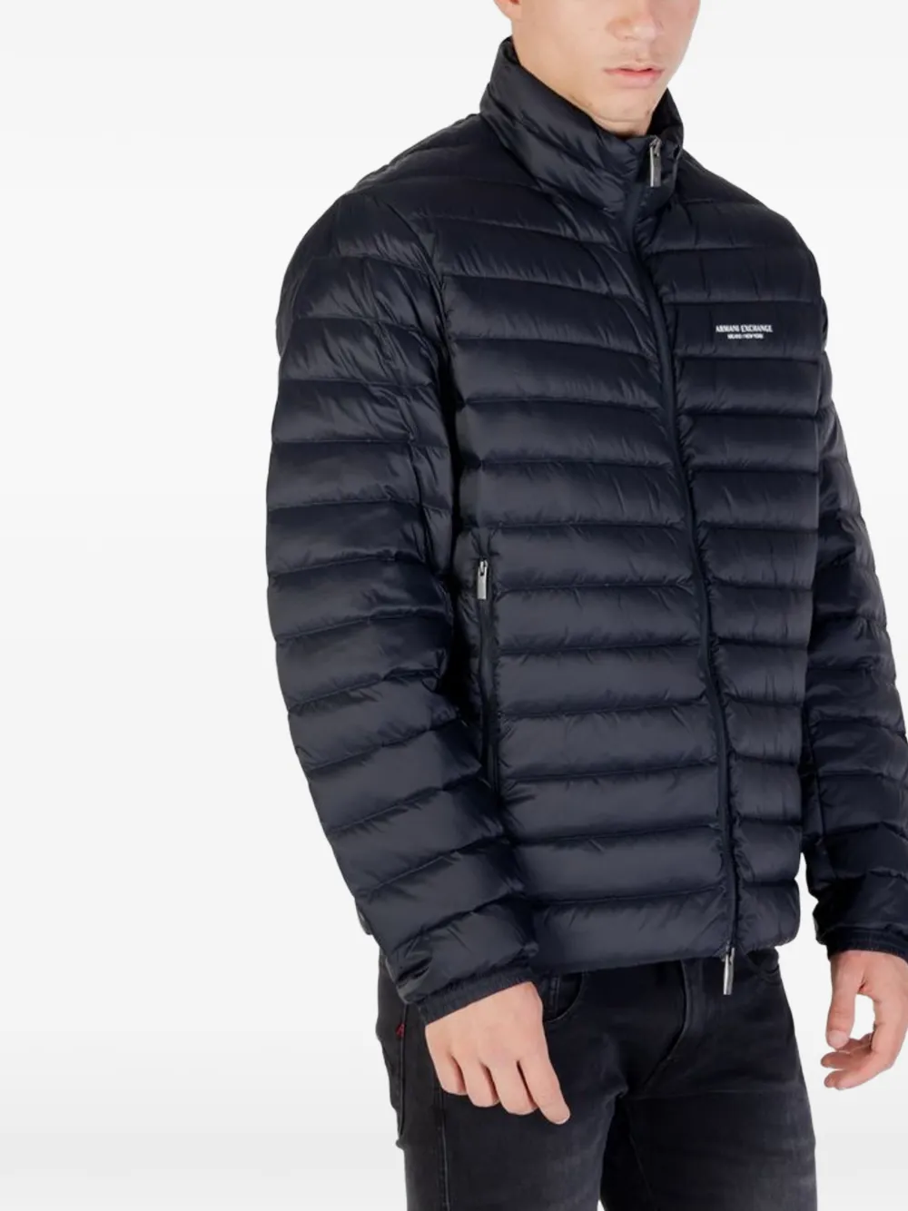 Armani Exchange Gewatteerd donsjack Blauw