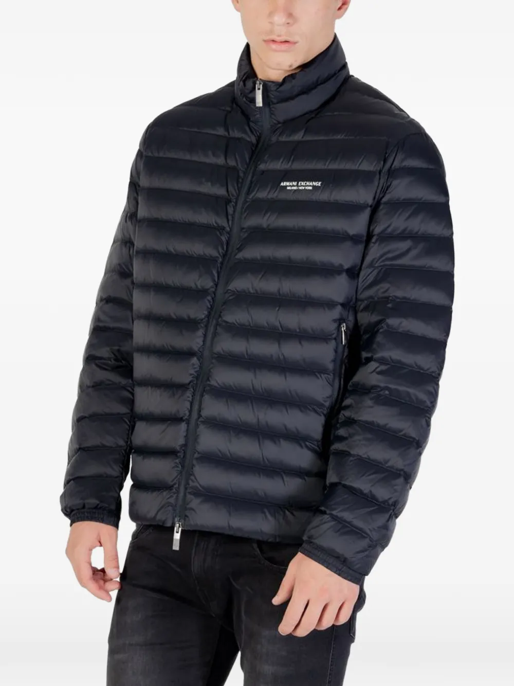 Armani Exchange Gewatteerd donsjack Blauw