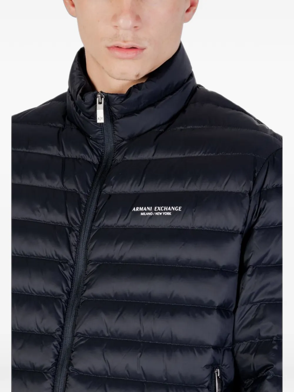 Armani Exchange Gewatteerd donsjack Blauw