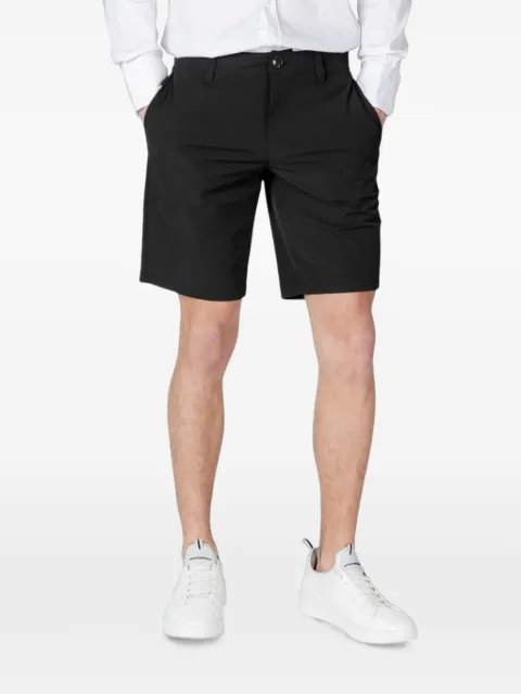 Armani Exchange logo-plaque bermuda shorts