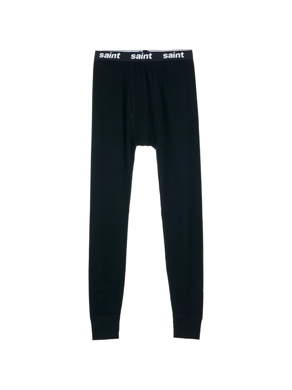 SAINT MXXXXXX logo-waistband thermal trousers