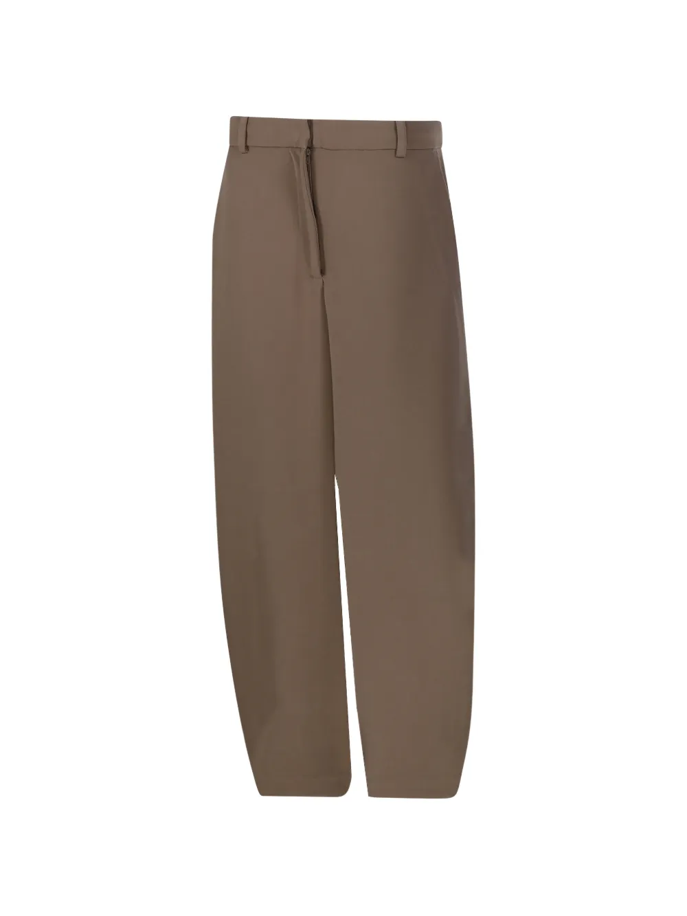 By Malene Birger Carlien broek met wijde pijpen en riemlussen Bruin