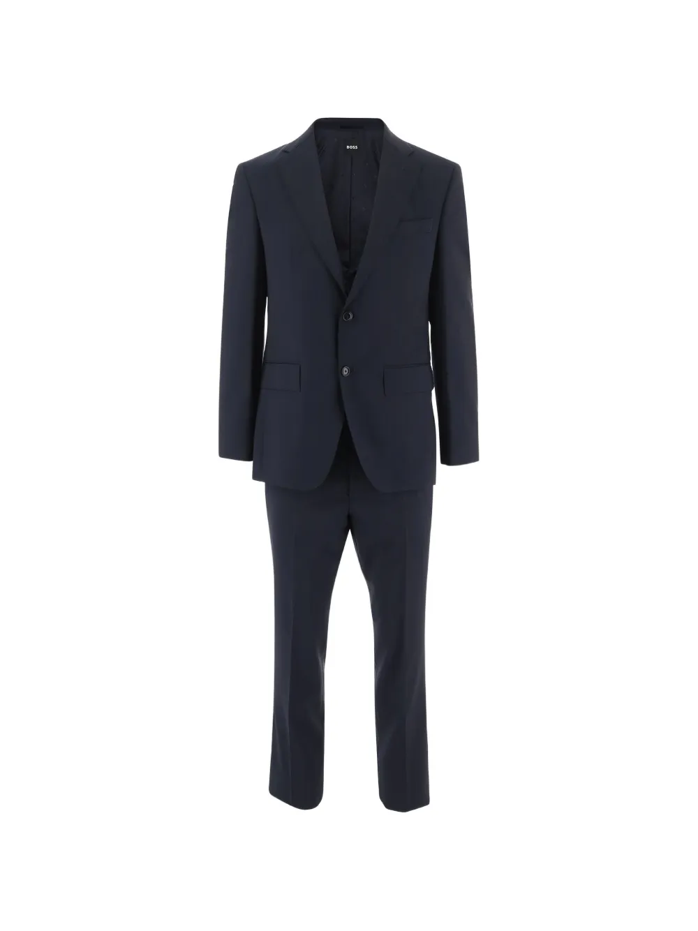 BOSS Completo due pezzi in lana vergine italiana - Blu
