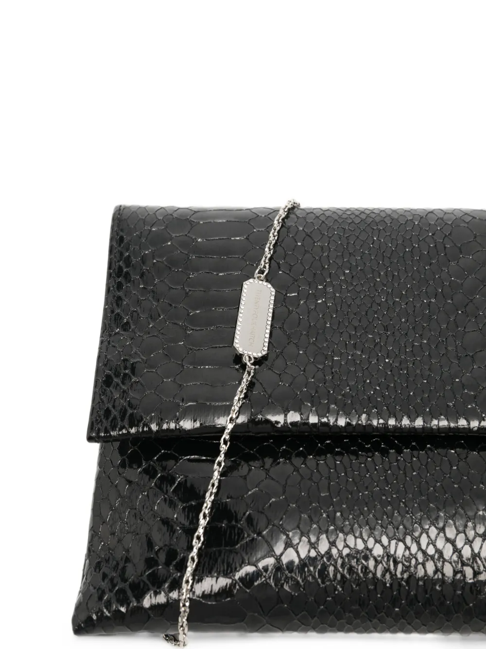 TWENTY FOURHAITCH Nireya clutch Zwart