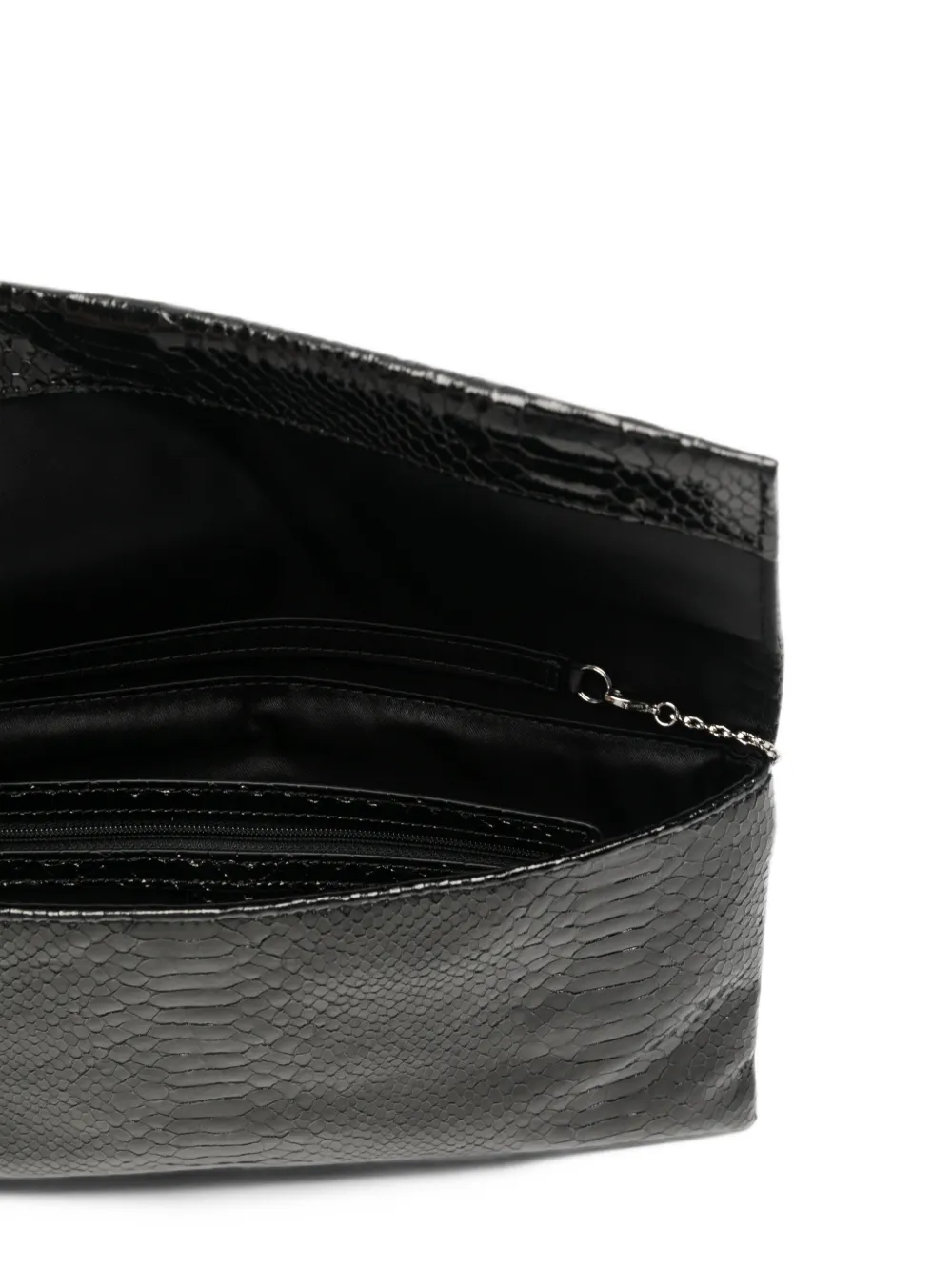 TWENTY FOURHAITCH Nireya clutch Zwart