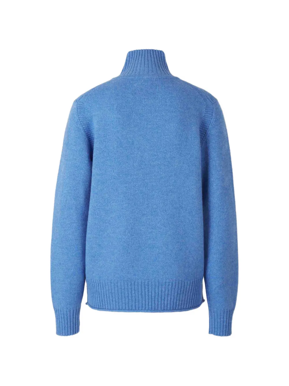 Guest In Residence Kasjmier trui met halve rits Blauw