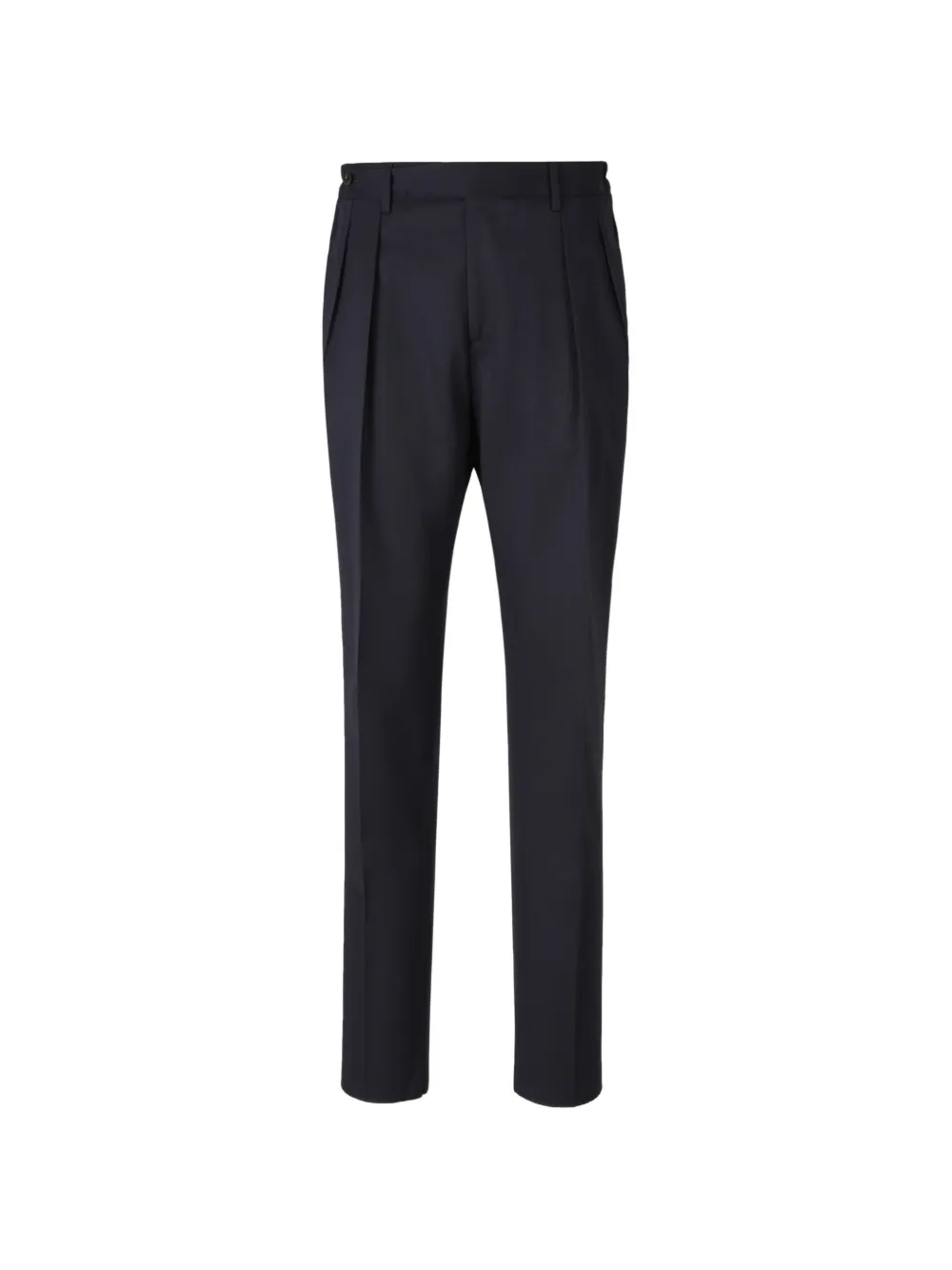 Boglioli Pak met klepzak en geplooid detail Blauw