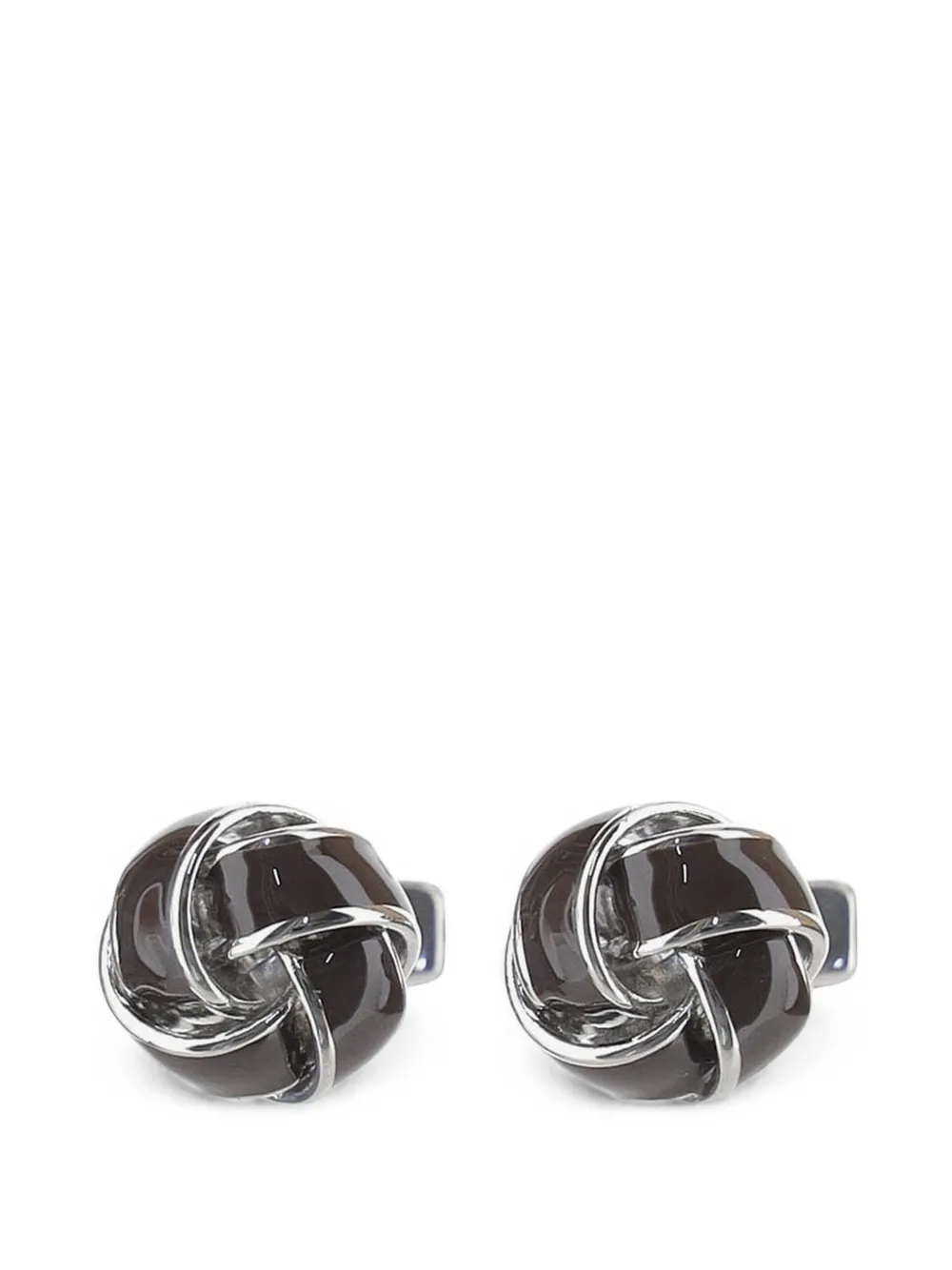 BOSS brass cufflinks - Silber