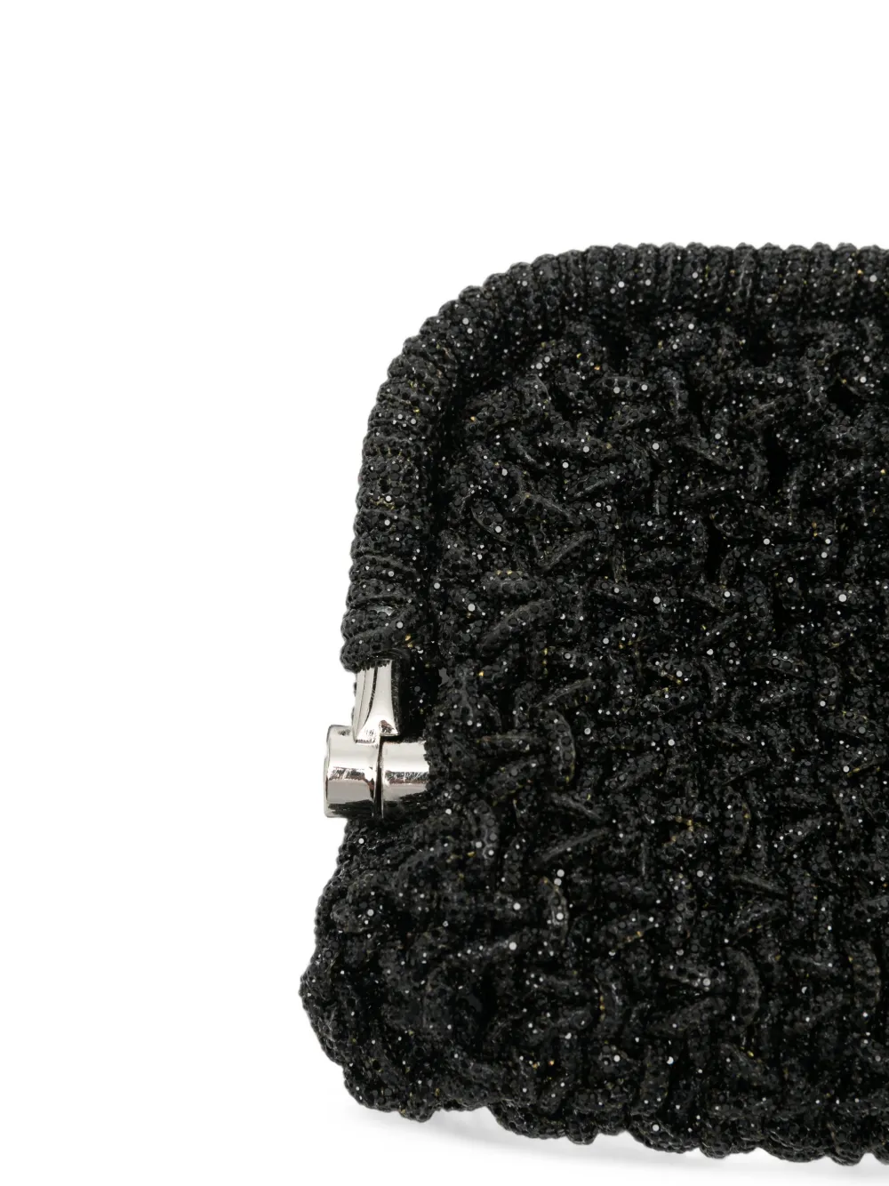 TWENTY FOURHAITCH Kaira clutch Zwart