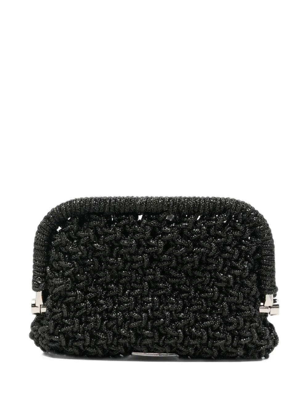 TWENTY FOURHAITCH Kaira clutch bag - Schwarz