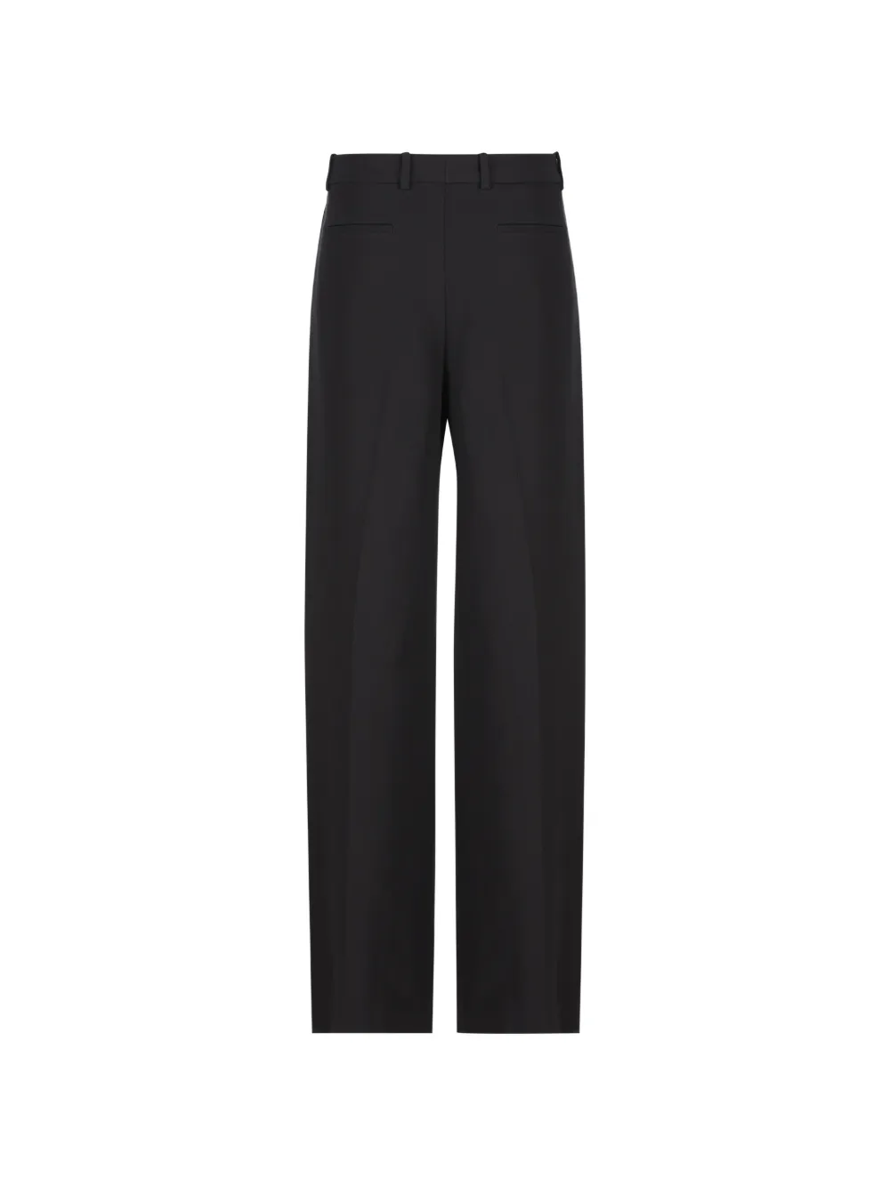 FENDI tailored straight-leg trousers Zwart
