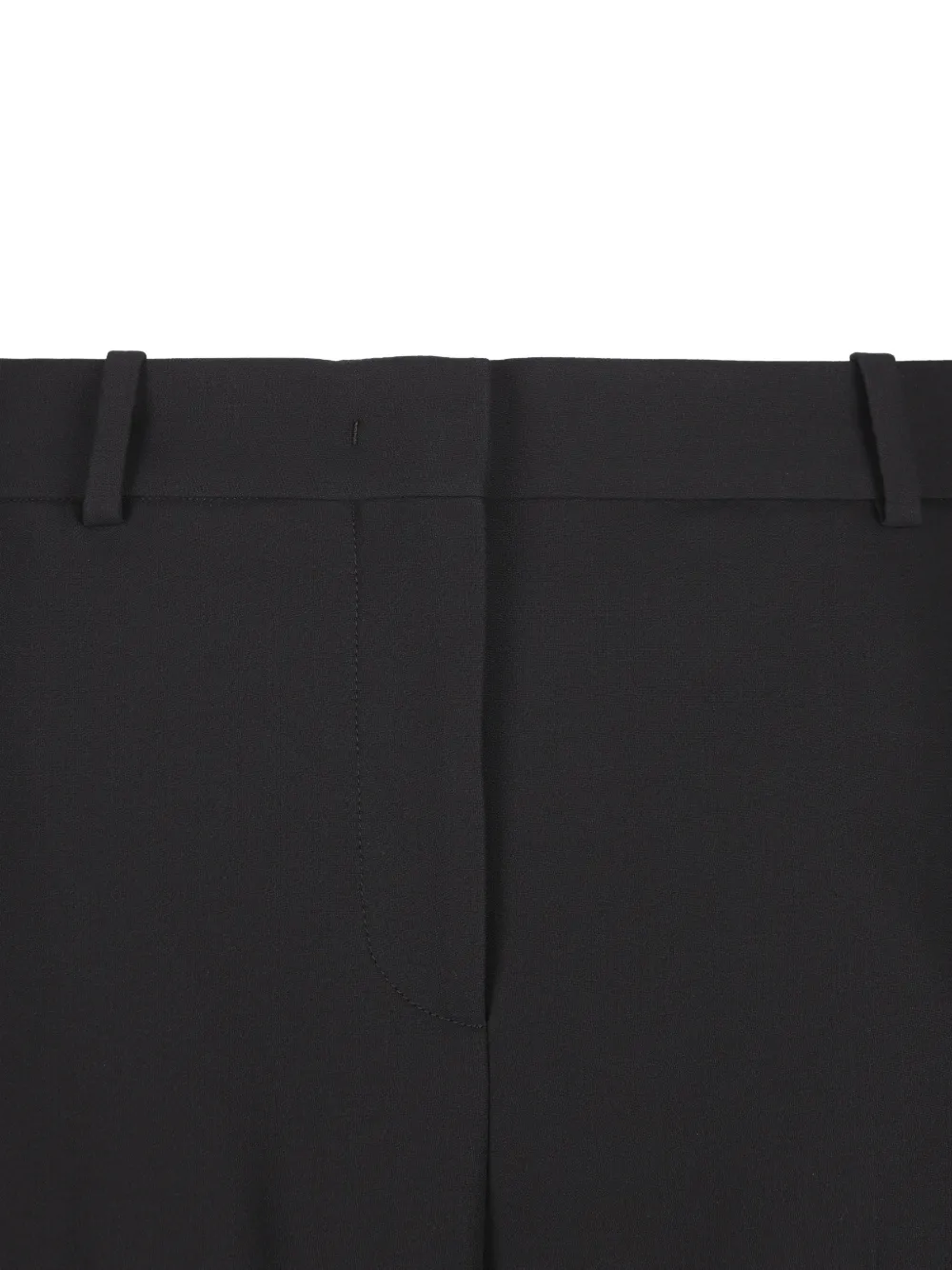 FENDI tailored straight-leg trousers Zwart